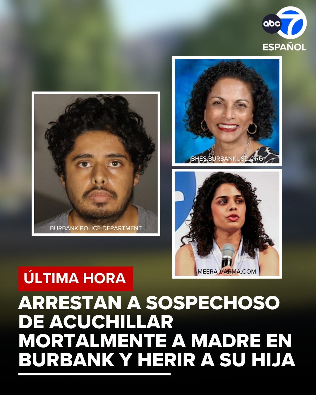 Sergio Fraire Stabbing, Burbank California, Arrest: Tragic Killing Of Burbank Teacher Arti Varma And Injury Of Her Daughter